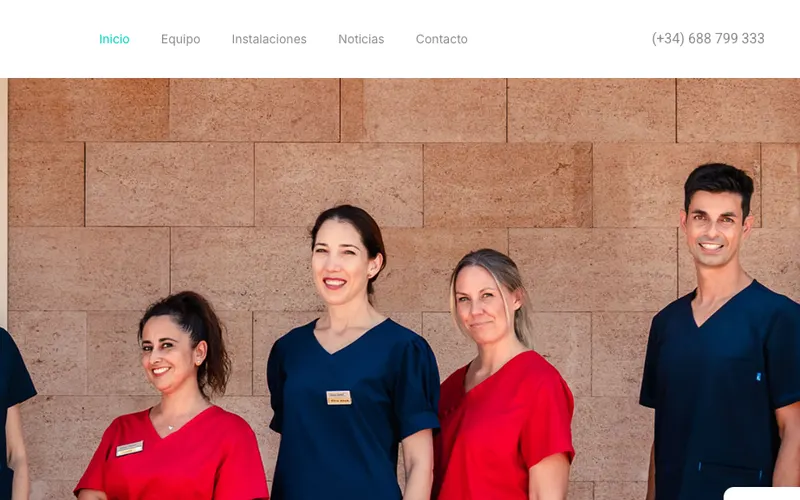 Zahnarzt Mallorca: Clínica Dental Ana – Website-Ansicht