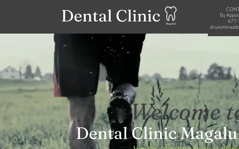 Zahnarzt Mallorca: Dental Clinic Magaluf – Website-Ansicht